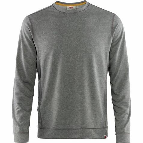 Fjallraven High Coast Sweater Grey Singapore For Men (SG-142956)